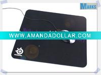 Wholesale NEW!!!black pvc large size mouse mat
