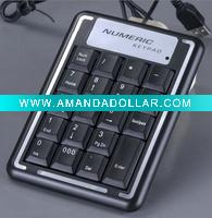 JHY-19 key sillicone mini numeric keypad
