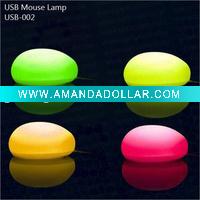 LEd flash USB mouse shape lamp light