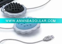 Wholesale cheap usb rolling massage ball in different colors