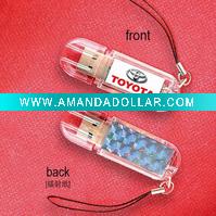 Wholesale Acrylic solar power promotional usb