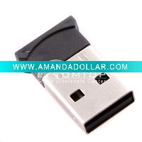 Wholesale Smallest USB 2.0 Bluetooth V2.0 EDR Dongle Adapter