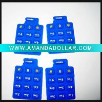 silicone mobile phone keyboard