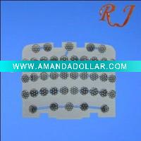 Qwerty keypad dome sheet, dome array