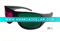 plastic 3D glasses