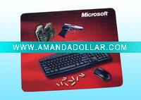 Advertising mouse pad