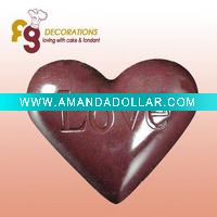 Wholesale PC Chocolate Mould-- Heart Shape