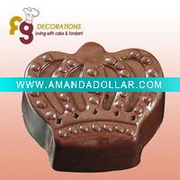 PC Chocolate Mould-- Crown Shape