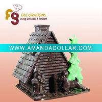 Wholesale PC Chocolate Mould--Acrylic--Wood House