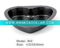 Heart shaped baking pan