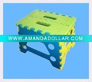 foldable plastic stool