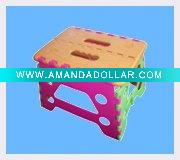 Wholesale folding plastic stool
