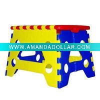foldable plastic stool