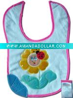 Cotton baby bib