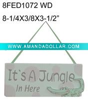 Wholesale Wooden sign decoration for baby