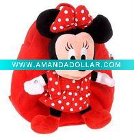 Wholesale 9 Animal Plush Bag,Children's backpacks