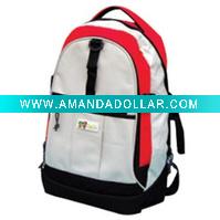 Wholesale light grey color backpack,sport bag,