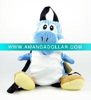 Wholesale 20" Plush Blue Yoshi plush toys for Super Mario,Plush Doll Backpack