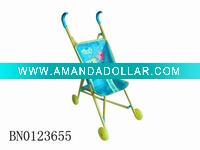 Baby toy stroller w/light(cartoon pattern)