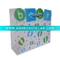 Wholesale LOVELY DESIGN BABY COLLECTION PAPER GIFT BAGS
