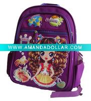 Wholesale big eye girl school bag