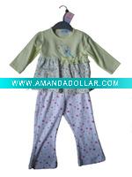 Wholesale baby girl suit with designer