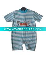 Wholesale baby pajamal suit for summer