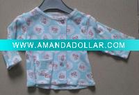 Wholesale baby girl's garment with lace