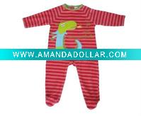 Wholesale baby girl clothes with stripe