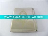 Wholesale Silver memo pad, notebook, blotter with silk screen pattern