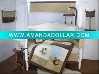 Wholesale pure cotton baby bedding set, bed sheet, bed cover (Model number: BS-002)