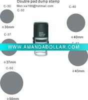 Wholesale round single pad self-inking stamp