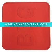 BBQ words Embossed Silicone Mat