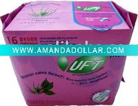 Wholesale Double Patented Third-Generation UFT Herbal Sanitary Feminine Napkins_Overnight Use