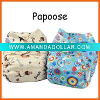 Wholesale cute pattern baby cloth diaper wholesale