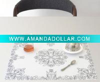 beaded placemat