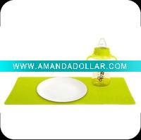woven straw placemats