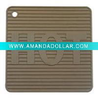 Hot Embossed Silicone Trivet
