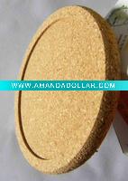 cork drink coasters