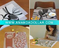 Wholesale natural fiber placemat