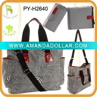 Wholesale Printed tote baby diaper bag