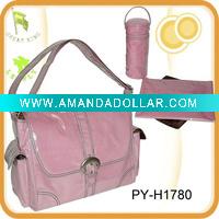 Wholesale fashion pvc baby diaper bag