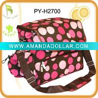 nylon messenger/backpack diaper bag