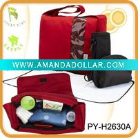 fashion nylon messenger diaper bag