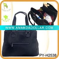 Wholesale fashion microfiber diaper bag for baby