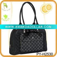 Wholesale fashion quilted diaper tote