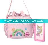 Wholesale 600D lovely handmade shoulder mami bag for baby