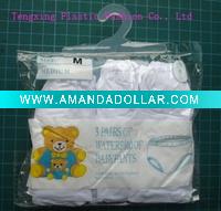 plastic baby diaper