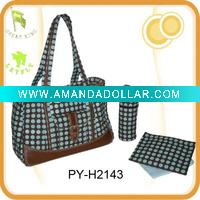 Dotted Diaper Bag