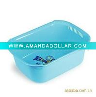 plastic wash basin
